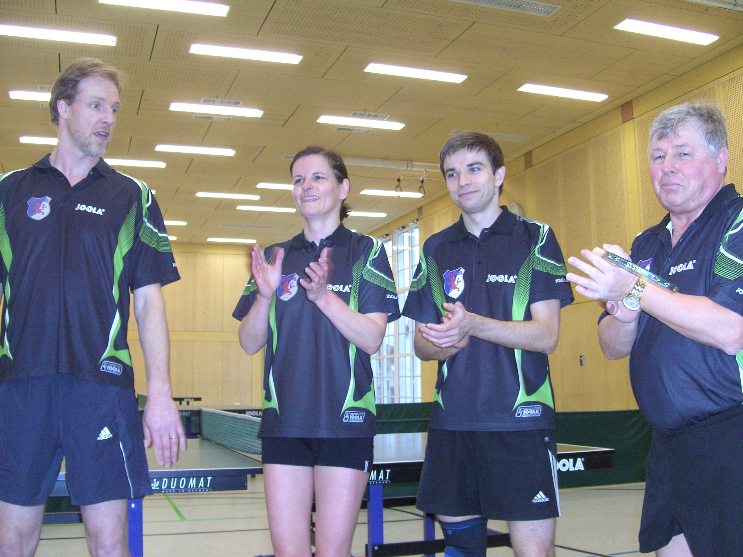 Haag's Erste: Ulli, Christiane, Nicky, Peter