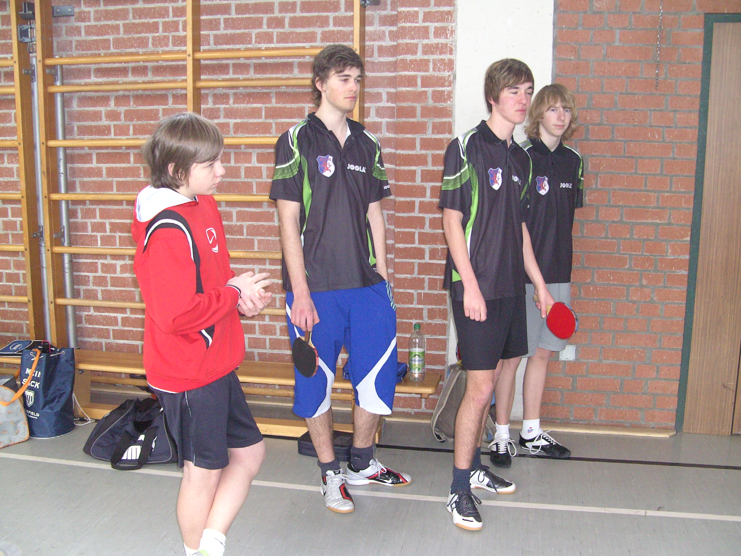 v.l.: Sebi, Ralf, Tom, Maxi